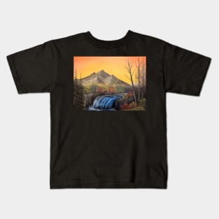 Scenic Fall Seclusion Kids T-Shirt